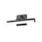 Z-Lite Liam Vanity, 1-Light, 13 In.W x 3 In.L x 5 In.H, Matte Black/Frosted 1009-13W-MB-LED - alternate 2